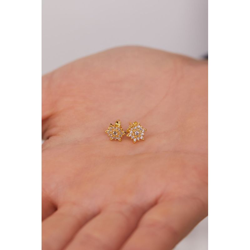 Fashion, accesorii si bijuterii - Femei - Bijuterii femei - Cercei femei - Cercei, Heliophilia, femei, auriu, argint 925, 757ELS1939 - Infinity.ro