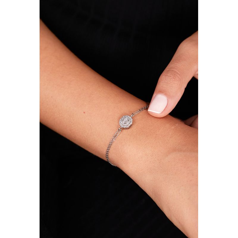 Fashion, accesorii si bijuterii - Femei - Bijuterii femei - Bratari femei - Bratara, Heliophilia, argint 925, argintiu, marime unica, 757ELS1577 - Infinity.ro