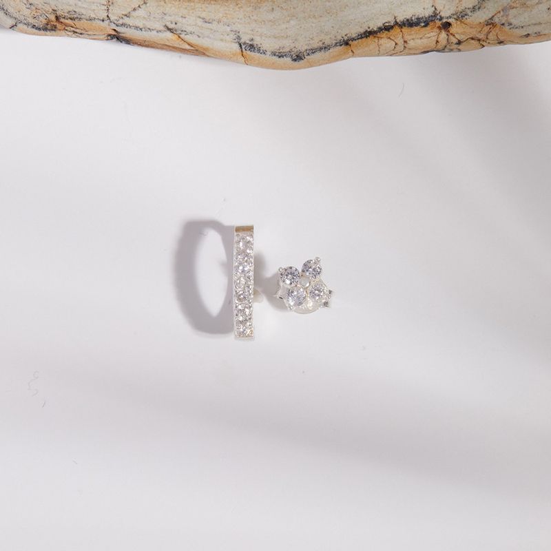 Fashion, accesorii si bijuterii - Femei - Bijuterii femei - Cercei femei - Cercei, Heliophilia, argint 925, argintiu, antialergic, 736ELS1148 - Infinity.ro