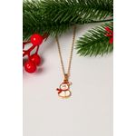 Fashion, accesorii si bijuterii - Femei - Bijuterii femei - Coliere femei - Colier, Heliophilia, metal, auriu, lungime lant 42 cm, pandantiv 2x1,5 cm, 757ELS1215 - Infinity.ro