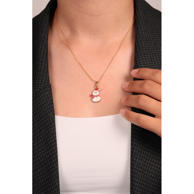 Fashion, accesorii si bijuterii - Femei - Bijuterii femei - Coliere femei - Colier, Heliophilia, metal, auriu, lungime lant 42 cm, pandantiv 2x1,5 cm, 757ELS1215 - Infinity.ro