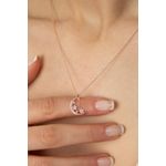 Fashion, accesorii si bijuterii - Femei - Bijuterii femei - Coliere femei - Colier, Heliophilia, argint 925, multicolor, zirconiu, 43 cm, 938ELS5176 - Infinity.ro