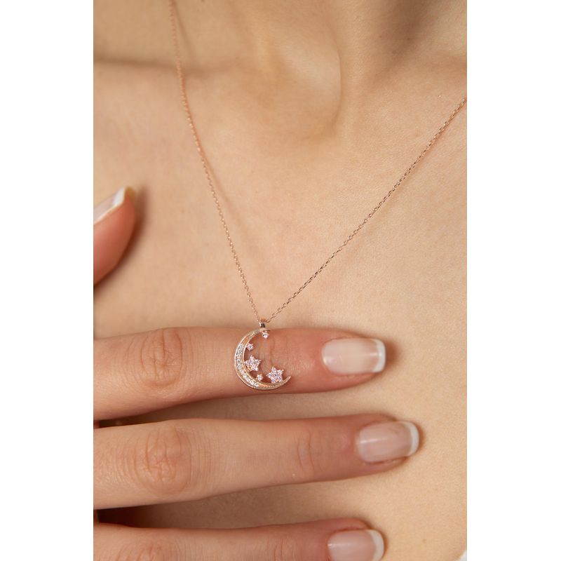 Fashion, accesorii si bijuterii - Femei - Bijuterii femei - Coliere femei - Colier, Heliophilia, argint 925, multicolor, zirconiu, 43 cm, 938ELS5176 - Infinity.ro