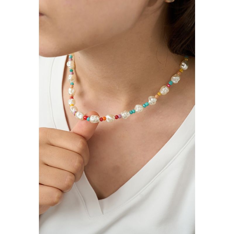 Fashion, accesorii si bijuterii - Femei - Bijuterii femei - Coliere femei - Colier, Heliophilia, metal, multicolor, unisex, o marime, 757ELS1327 - Infinity.ro