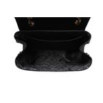 Fashion, accesorii si bijuterii - Femei - Accesorii femei - Genti si rucsacuri femei - Rucsac, Lucky Bees, dama, negru şi gri, 20x10x23 cm, piele polivinilica - Infinity.ro