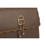 Fashion, accesorii si bijuterii - Femei - Accesorii femei - Genti si rucsacuri femei - Geanta de mana, Lucky Bees, dama, mink, 25x13x21 cm, piele de polivinil - Infinity.ro