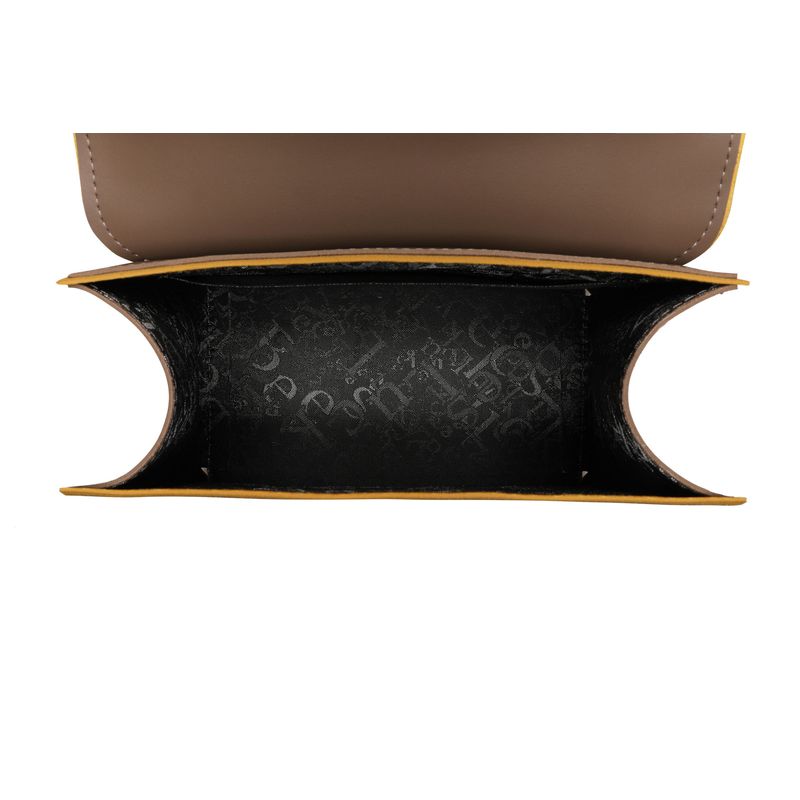 Fashion, accesorii si bijuterii - Femei - Accesorii femei - Genti si rucsacuri femei - Geanta de mana, Lucky Bees, dama, mink, 25x13x21 cm, piele de polivinil - Infinity.ro