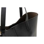 Fashion, accesorii si bijuterii - Femei - Accesorii femei - Genti si rucsacuri femei - Geanta tote, Lucky Bees, dama, negru, 33x13x28 cm, piele sintetica - Infinity.ro