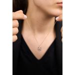 Fashion, accesorii si bijuterii - Femei - Bijuterii femei - Coliere femei - Colier, Heliophilia, argint 925, roz, piatra zirconiu, 757ELS2236 - Infinity.ro