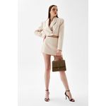 Fashion, accesorii si bijuterii - Femei - Accesorii femei - Genti si rucsacuri femei - Geanta de mana, Lucky Bees, dama, mink, 25x13x21 cm, piele de polivinil - Infinity.ro