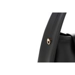 Fashion, accesorii si bijuterii - Femei - Accesorii femei - Genti si rucsacuri femei - Geanta de umar, Lucky Bees, piele polivinilica, negru, 25x13x19 cm - Infinity.ro