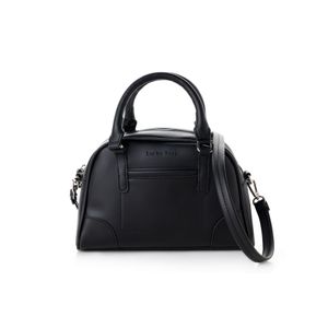 Geanta de mana, Lucky Bees, piele polivinilica, negru, 25x11x18 cm