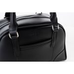 Fashion, accesorii si bijuterii - Femei - Accesorii femei - Genti si rucsacuri femei - Geanta de mana, Lucky Bees, piele polivinilica, negru, 25x11x18 cm - Infinity.ro