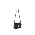 Fashion, accesorii si bijuterii - Femei - Accesorii femei - Genti si rucsacuri femei - Geanta crossbody, Lucky Bees, piele polivinilica, negru si albastru, 25x9x17 cm - Infinity.ro