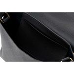Fashion, accesorii si bijuterii - Femei - Accesorii femei - Genti si rucsacuri femei - Geanta crossbody, Lucky Bees, piele polivinilica, negru si albastru, 25x9x17 cm - Infinity.ro