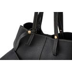 Fashion, accesorii si bijuterii - Femei - Accesorii femei - Genti si rucsacuri femei - Geanta de umar, Lucky Bees, dama, negru, 28x13x22 cm, piele polivinil - Infinity.ro