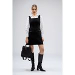 Fashion, accesorii si bijuterii - Femei - Accesorii femei - Genti si rucsacuri femei - Rucsac, Lucky Bees, piele polivinilica, negru, 34x13x35 cm - Infinity.ro