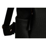 Fashion, accesorii si bijuterii - Femei - Accesorii femei - Genti si rucsacuri femei - Rucsac, Lucky Bees, piele polivinilica, negru, 34x13x35 cm - Infinity.ro