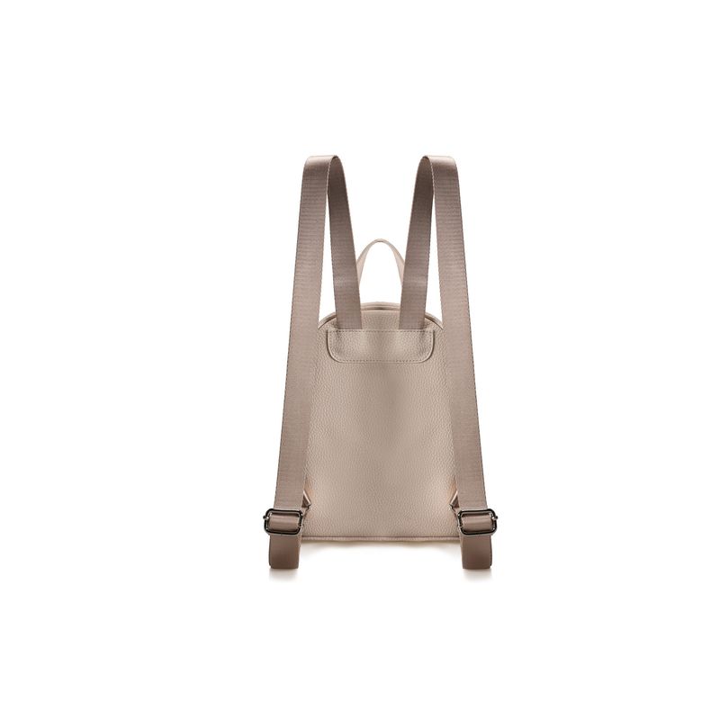 Fashion, accesorii si bijuterii - Femei - Accesorii femei - Genti si rucsacuri femei - Rucsac, Lucky Bees, crem, 26x14x30 cm, piele polivinilica - Infinity.ro