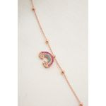 Fashion, accesorii si bijuterii - Femei - Bijuterii femei - Bratari femei - Bratara de glezna, Heliophilia, argint 925, rose gold, 22+4 cm, zirconiu, 938ELS1159 - Infinity.ro