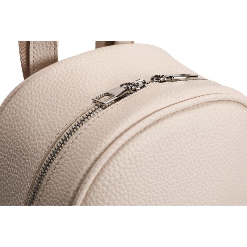 Fashion, accesorii si bijuterii - Femei - Accesorii femei - Genti si rucsacuri femei - Rucsac, Lucky Bees, crem, 26x14x30 cm, piele polivinilica - Infinity.ro