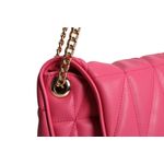 Fashion, accesorii si bijuterii - Femei - Accesorii femei - Genti si rucsacuri femei - Geanta de umar, Lucky Bees, roz, 32x11x21 cm, piele sintetica - Infinity.ro