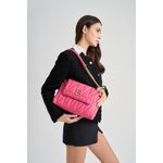 Fashion, accesorii si bijuterii - Femei - Accesorii femei - Genti si rucsacuri femei - Geanta de umar, Lucky Bees, roz, 32x11x21 cm, piele sintetica - Infinity.ro