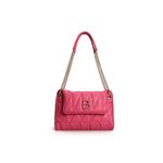 Fashion, accesorii si bijuterii - Femei - Accesorii femei - Genti si rucsacuri femei - Geanta de umar, Lucky Bees, roz, 32x11x21 cm, piele sintetica - Infinity.ro