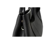 Fashion, accesorii si bijuterii - Femei - Accesorii femei - Genti si rucsacuri femei - Geanta de umar, Lucky Bees, piele ecologica, negru, 28x10x17 cm - Infinity.ro