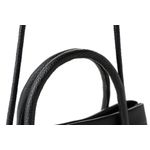 Fashion, accesorii si bijuterii - Femei - Accesorii femei - Genti si rucsacuri femei - Geanta de umar, Lucky Bees, piele ecologica, negru, 28x10x17 cm - Infinity.ro