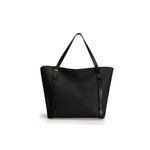 Fashion, accesorii si bijuterii - Femei - Accesorii femei - Genti si rucsacuri femei - Geanta tote, Lucky Bees, piele sintetica, negru, 36x12x33 cm - Infinity.ro