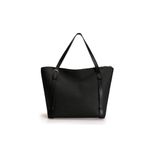 Fashion, accesorii si bijuterii - Femei - Accesorii femei - Genti si rucsacuri femei - Geanta tote, Lucky Bees, piele sintetica, negru, 36x12x33 cm - Infinity.ro