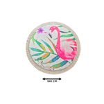 Casa si Gradina - Textile si covoare - Covoare - Covorase baie - Covoras de baie, L'essentiel Maison, multicolor, 100 cm, 100% poliester, antiderapant, 359CHL1456 - Infinity.ro