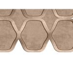 Casa si Gradina - Textile si covoare - Covoare - Covorase baie - Set covorase de baie, L'essentiel Maison, crem, 50x60 cm si 60x100 cm, 100% poliester, antiderapant, 394ANR1655 - Infinity.ro