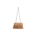 Fashion, accesorii si bijuterii - Femei - Accesorii femei - Genti si rucsacuri femei - Geanta de umar, Lucky Bees, piele sintetica, camel, 31x10x19 cm - Infinity.ro