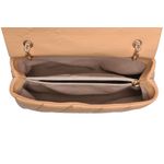 Fashion, accesorii si bijuterii - Femei - Accesorii femei - Genti si rucsacuri femei - Geanta de umar, Lucky Bees, piele sintetica, camel, 31x10x19 cm - Infinity.ro