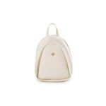 Fashion, accesorii si bijuterii - Femei - Accesorii femei - Genti si rucsacuri femei - Rucsac, Lucky Bees, piele polivinilica, crem, 23x11x27 cm - Infinity.ro