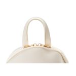 Fashion, accesorii si bijuterii - Femei - Accesorii femei - Genti si rucsacuri femei - Rucsac, Lucky Bees, piele polivinilica, crem, 23x11x27 cm - Infinity.ro