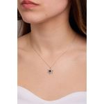 Fashion, accesorii si bijuterii - Femei - Bijuterii femei - Coliere femei - Colier, Heliophilia, argint 925, argintiu, lungime lant 42+5 cm, diametru pandantiv 1,5 cm, 757ELS2152 - Infinity.ro