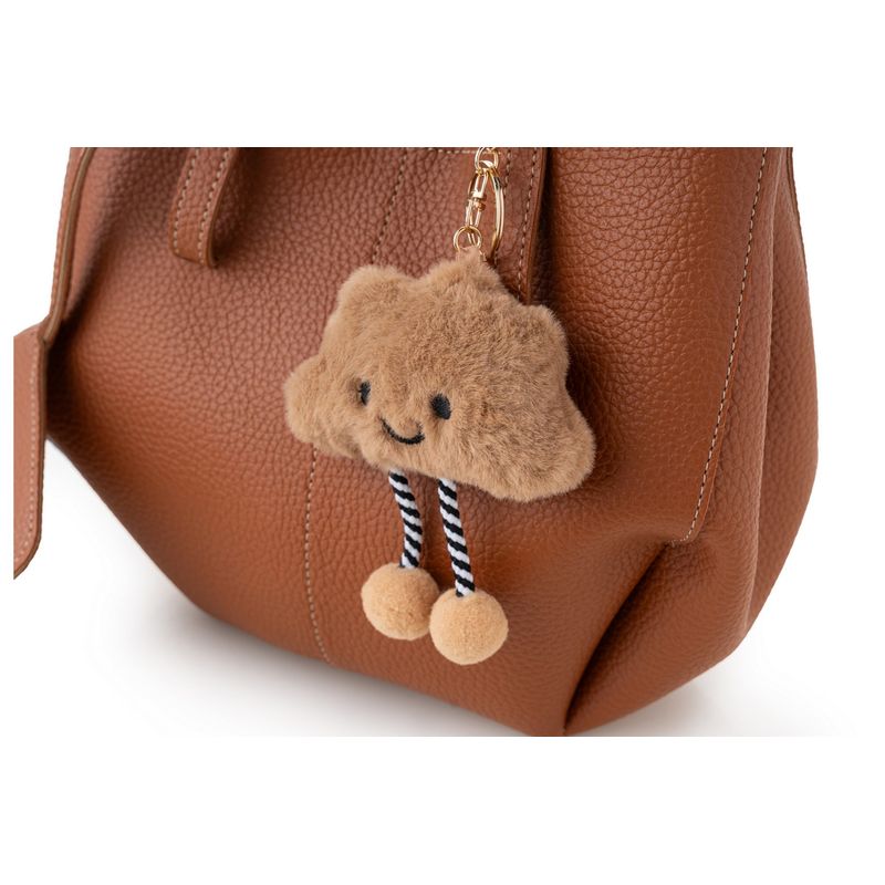 Fashion, accesorii si bijuterii - Femei - Accesorii femei - Genti si rucsacuri femei - Geanta de umar, Lucky Bees, dama, bronz, 28x13x22 cm, piele sintetica - Infinity.ro