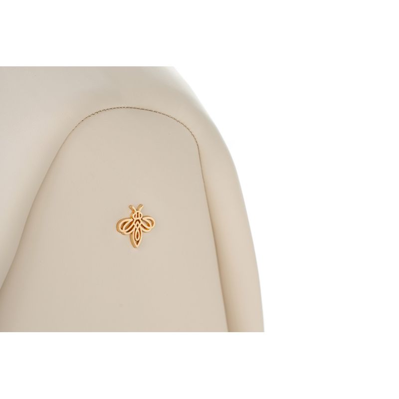 Fashion, accesorii si bijuterii - Femei - Accesorii femei - Genti si rucsacuri femei - Rucsac, Lucky Bees, piele polivinilica, crem, 23x11x27 cm - Infinity.ro