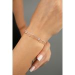 Fashion, accesorii si bijuterii - Femei - Bijuterii femei - Bratari femei - Bratara, Heliophilia, argint 925, multicolor, 18 cm, zirconiu - Infinity.ro