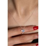 Fashion, accesorii si bijuterii - Femei - Bijuterii femei - Coliere femei - Colier, Heliophilia, argint 925, argintiu, 43 cm, 136ELS1894 - Infinity.ro