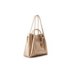 Fashion, accesorii si bijuterii - Femei - Accesorii femei - Genti si rucsacuri femei - Geanta de umar, Lucky Bees, dama, auriu, 36x12x33 cm, piele ecologica - Infinity.ro