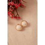 Fashion, accesorii si bijuterii - Femei - Bijuterii femei - Cercei femei - Cercei, Heliophilia, femei, auriu, metal, diametru 17.8 mm - Infinity.ro