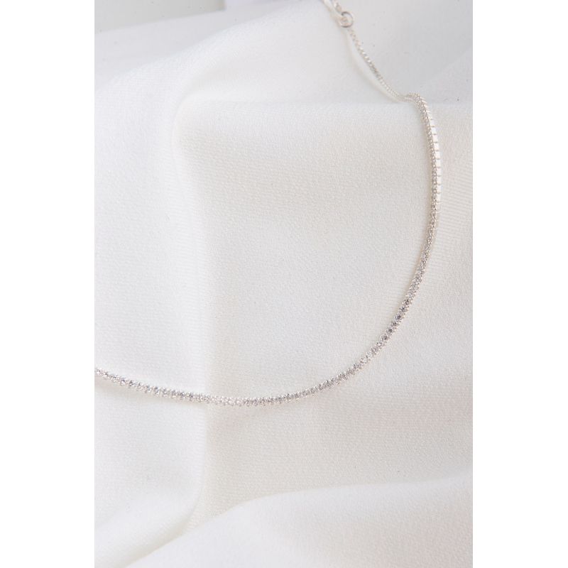 Fashion, accesorii si bijuterii - Femei - Bijuterii femei - Coliere femei - Colier, Heliophilia, argint 925, argintiu, pandantiv 3.9 mm - Infinity.ro