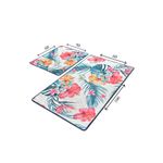 Casa si Gradina - Textile si covoare - Covoare - Covorase baie - Set covorase de baie, L'essentiel Maison, multicolor, 50x60 cm si 60x100 cm, 100% poliester, antiderapant, 359CHL2373 - Infinity.ro