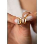 Fashion, accesorii si bijuterii - Femei - Bijuterii femei - Cercei femei - Cercei, Heliophilia, metal, multicolor, 2x1.4 cm - Infinity.ro