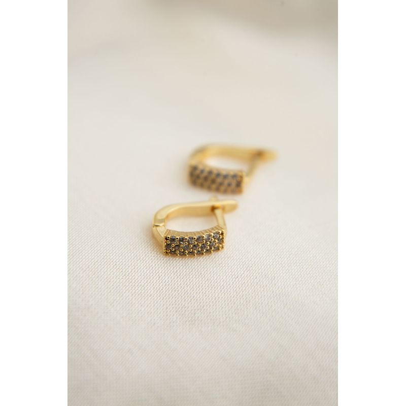 Fashion, accesorii si bijuterii - Femei - Bijuterii femei - Cercei femei - Cercei, Heliophilia, metal, multicolor, 2x1.4 cm - Infinity.ro