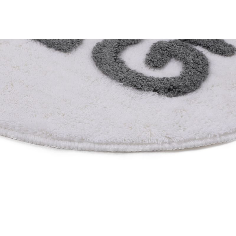 Casa si Gradina - Textile si covoare - Covoare - Covorase baie - Covoras de baie, L'essentiel Maison, multicolor, diametru 90 cm, 100% acrilic, antiderapant, 359CHL4304 - Infinity.ro